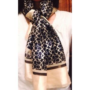 Navy Coach scarf